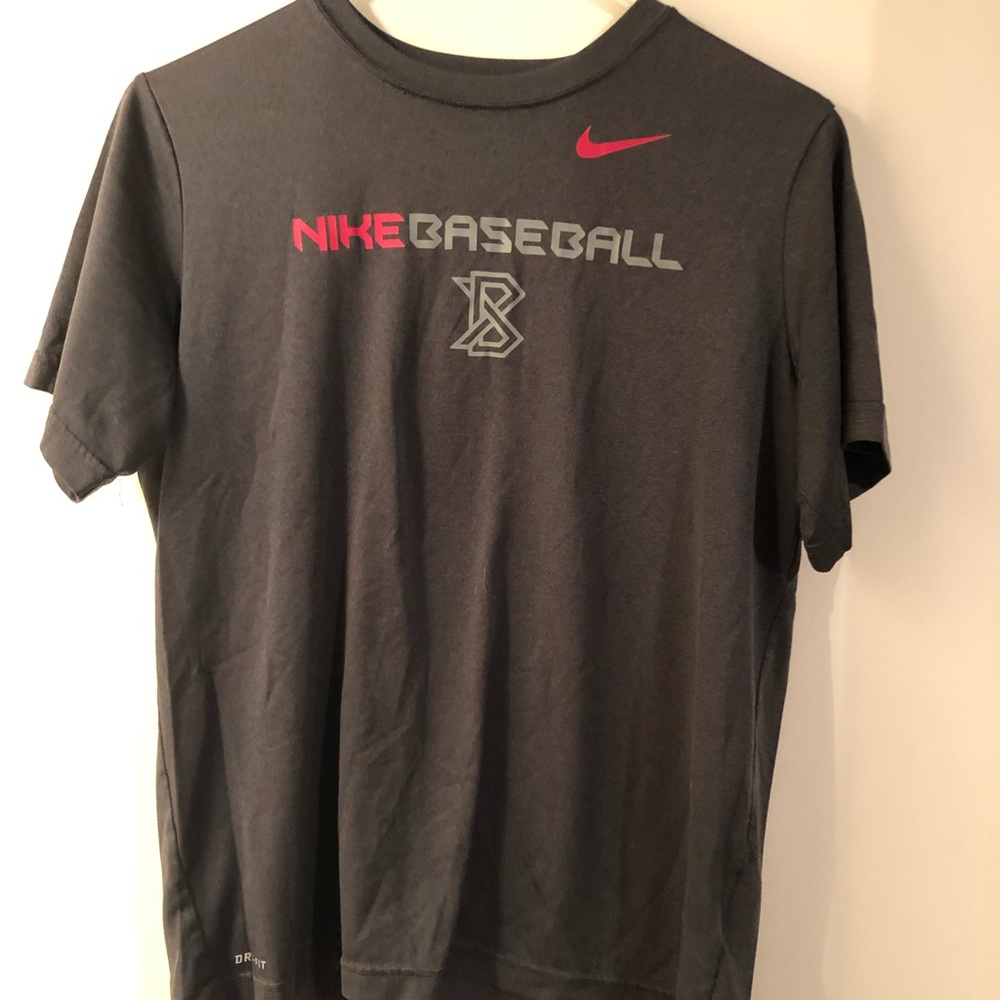 Nike Baseball T-Shirt Youth Large Dri-Fit